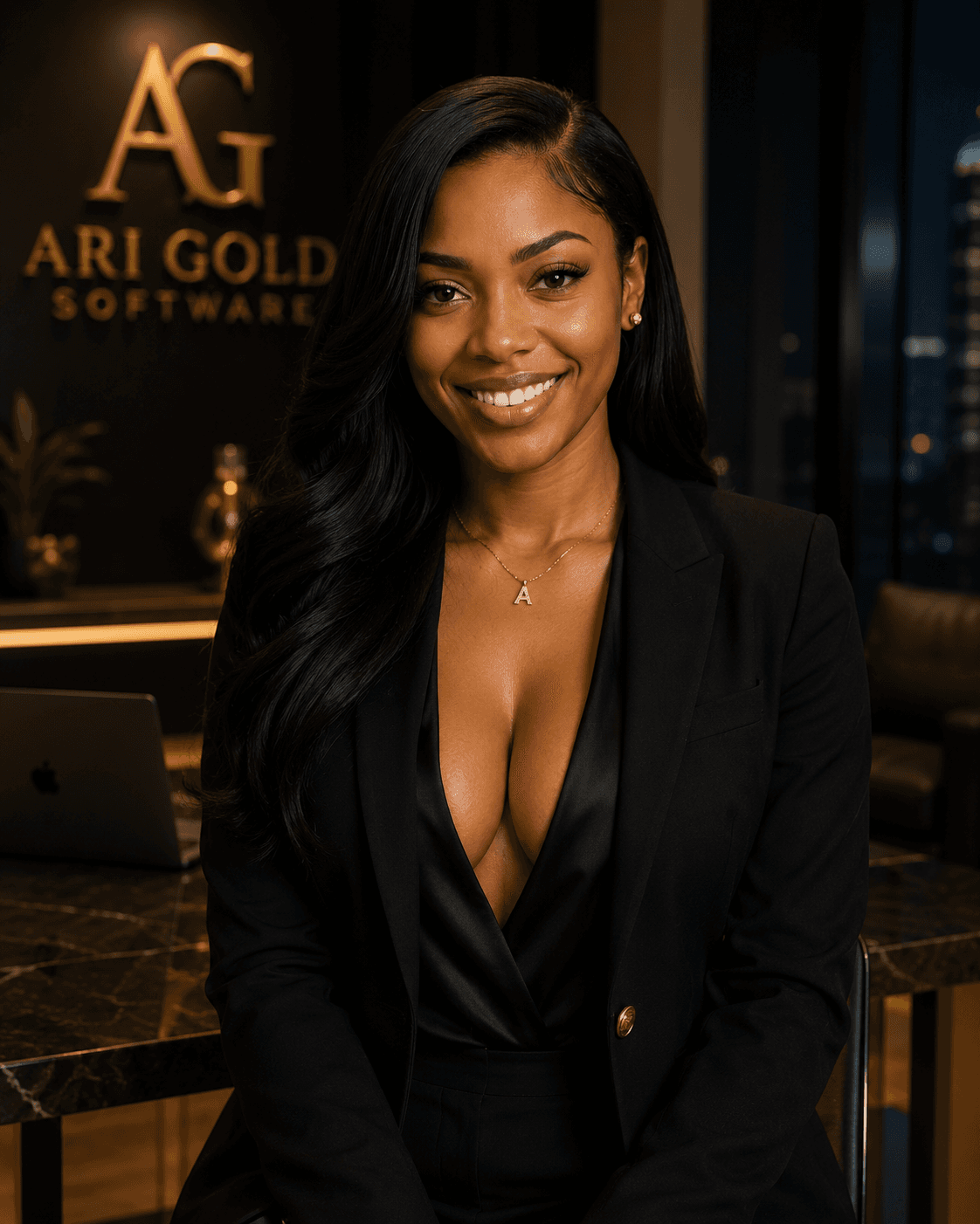 Ariella Gold smiling